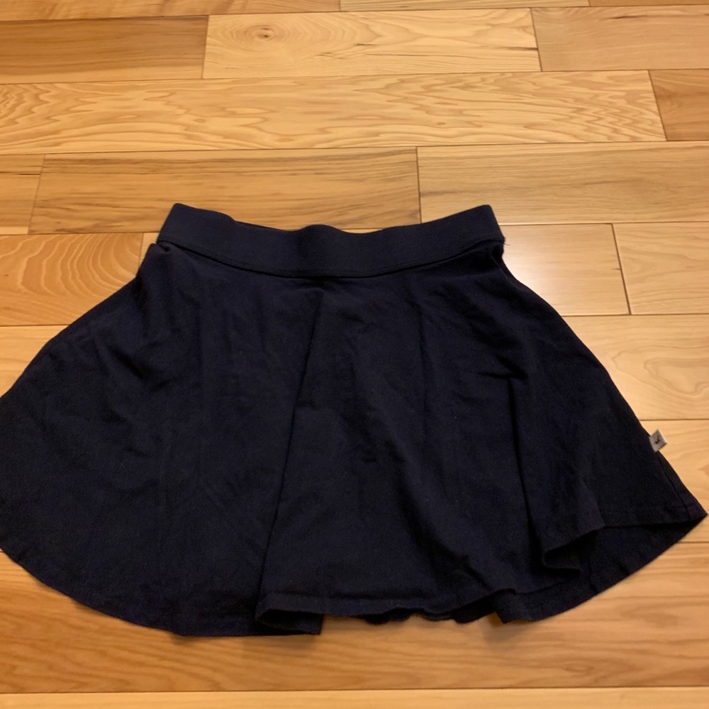 Navy Blue Skater Skirt